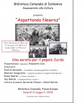 COMUNE DI DOLIANOVA – ASSESSORATO ALLA CULTURA – “ASPETTANDO NEWROZ”