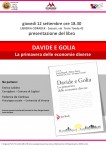 “DAVIDE E GOLIA. LA PRIMAVERA DELLE ECONOMIE DIVERSE” – LA TRACCIA DEL MIO INTERVENTO