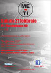 Sabato 21 febbraio alle ore 18:00: inaugurazione del Circolo Me-Ti
